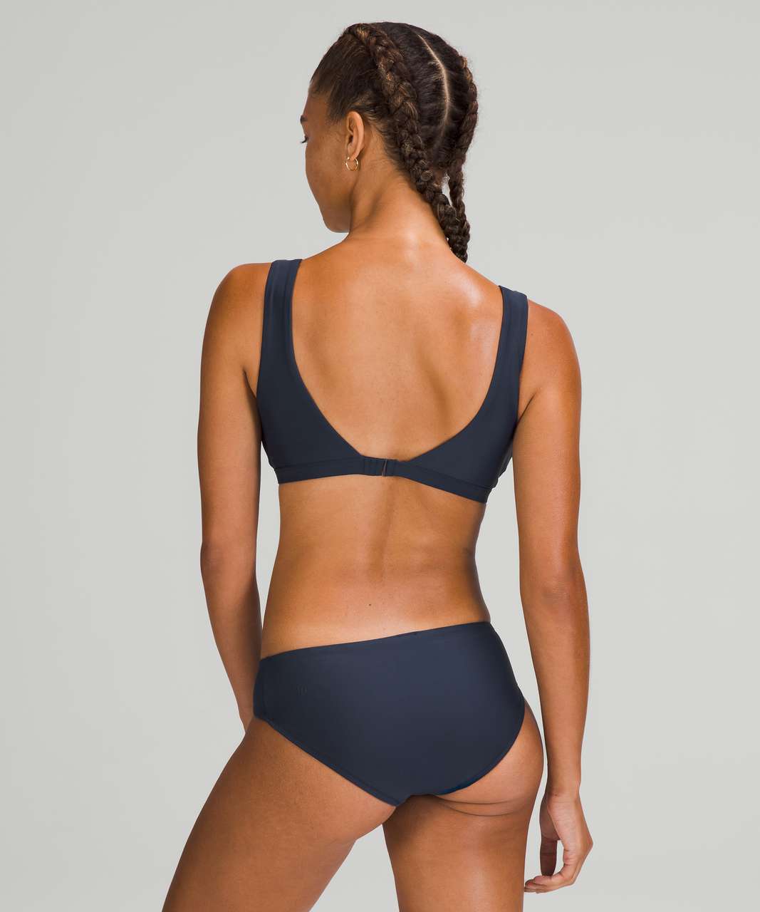 Lululemon Waterside Swim Top *C Cup - True Navy - lulu fanatics