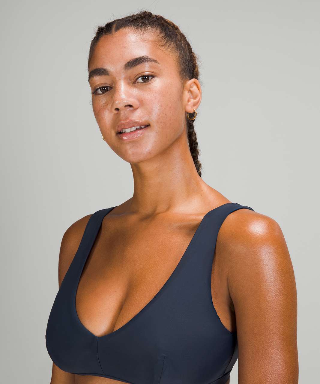 Lululemon Waterside V Swim Top *C/D Cup - True Navy (First Release