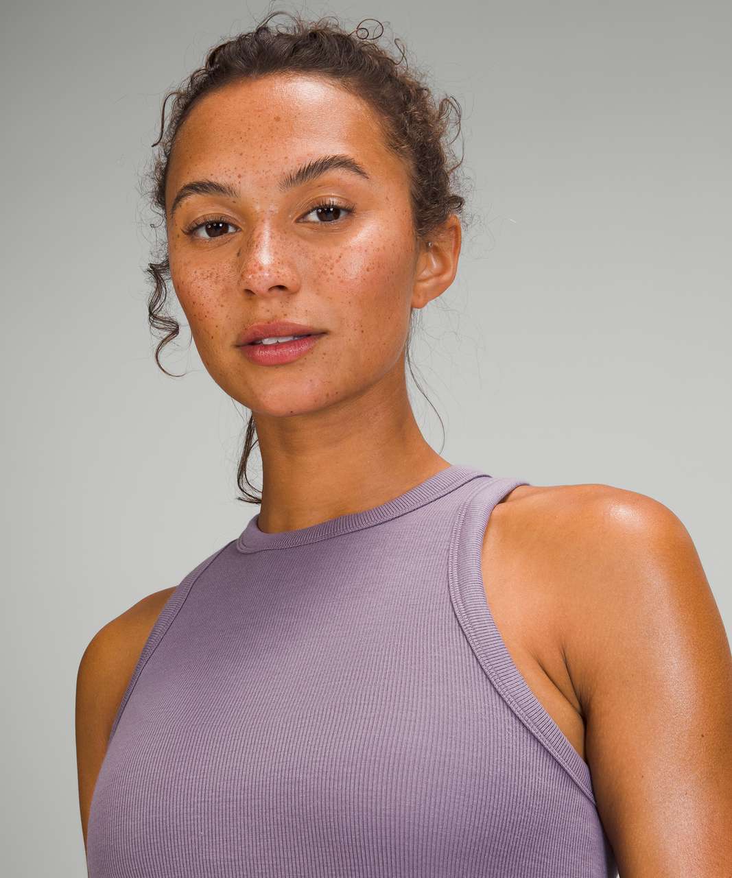 Lululemon Hold Tight Crewneck Tank Top - Dusky Lavender - lulu fanatics