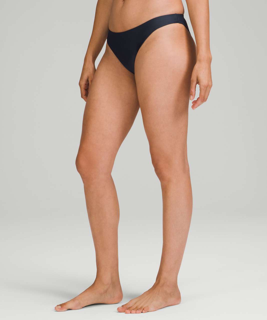 Lululemon Waterside Mid-Rise Skimpy Bikini Bottom - True Navy