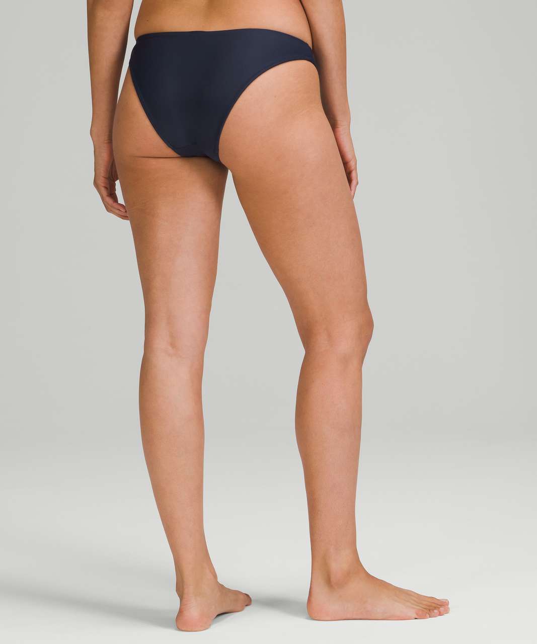 Lululemon Waterside Mid-Rise Skimpy Bikini Bottom - True Navy