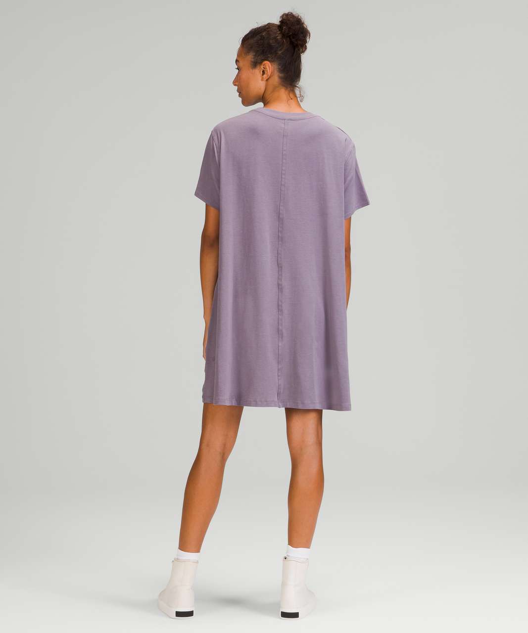 Lululemon All Yours T-Shirt Dress *Softstreme - Black - lulu fanatics