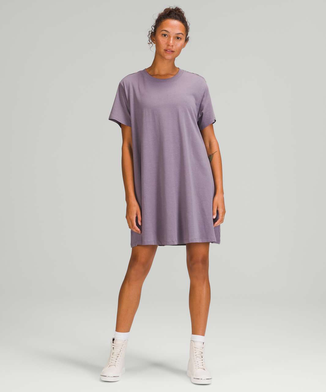 Lululemon All Yours T-Shirt Dress - Dusky Lavender