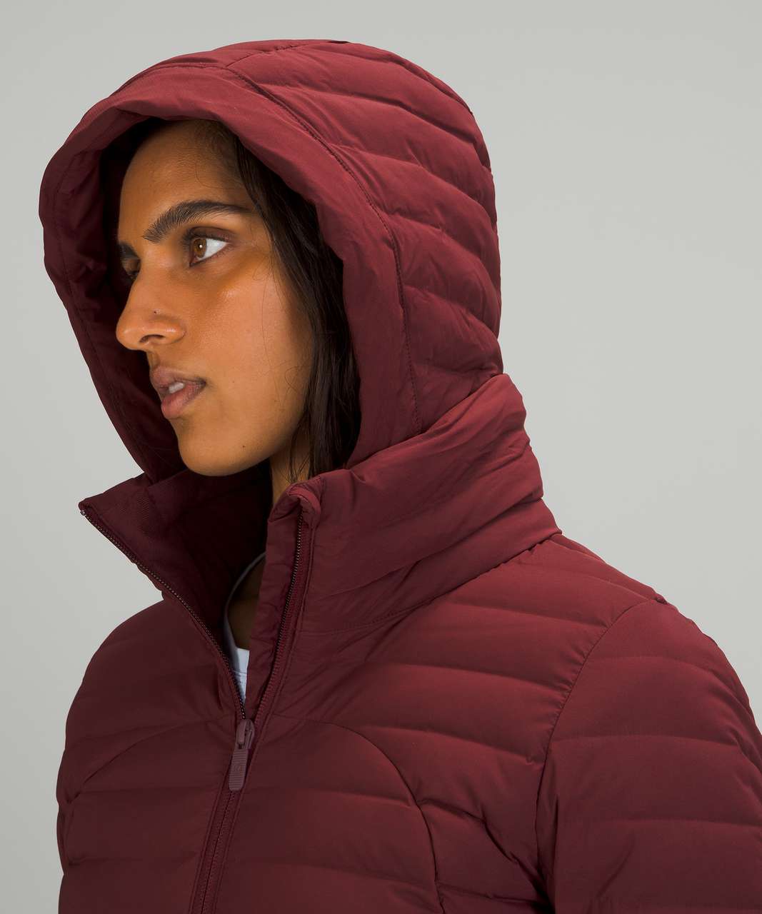 Lululemon Pack it Down Jacket *Long - Red Merlot