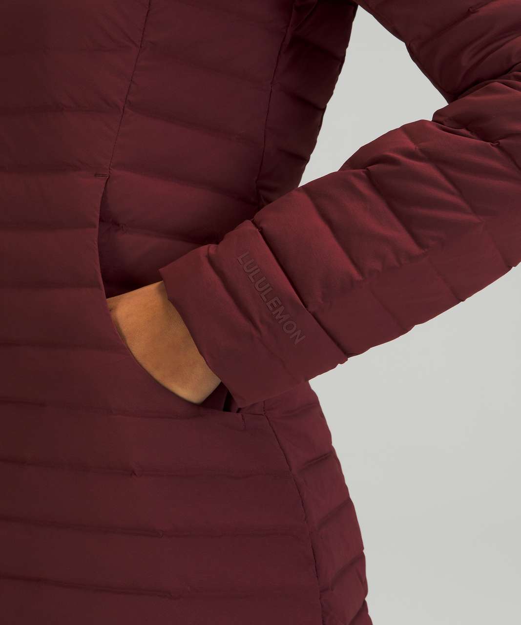 Lululemon Pack it Down Jacket *Long - Red Merlot