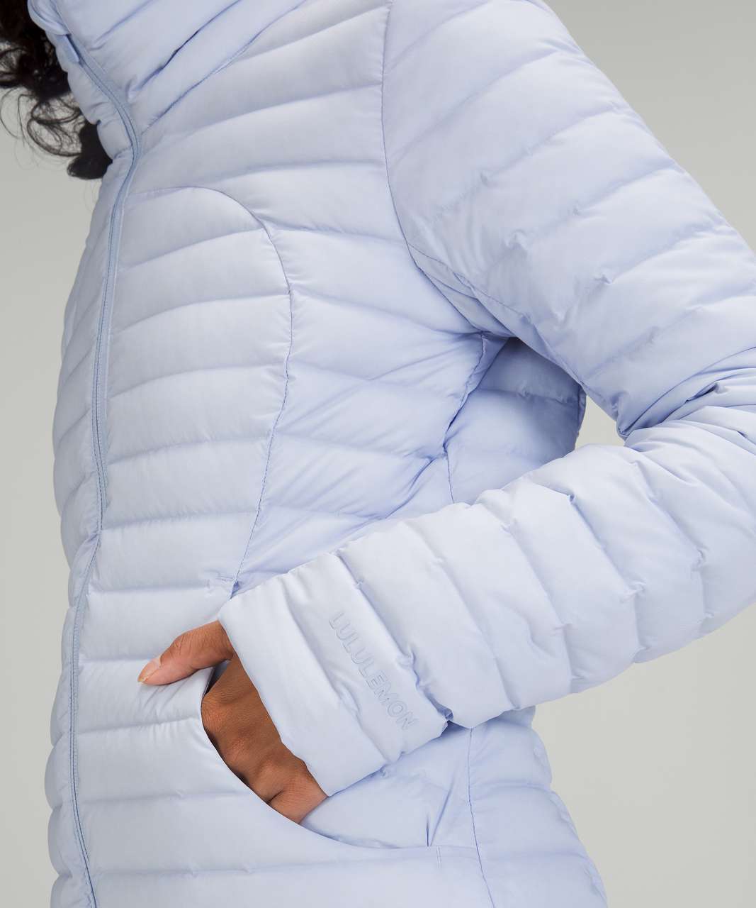 Lululemon Pack it Down Jacket *Long - Blue Linen