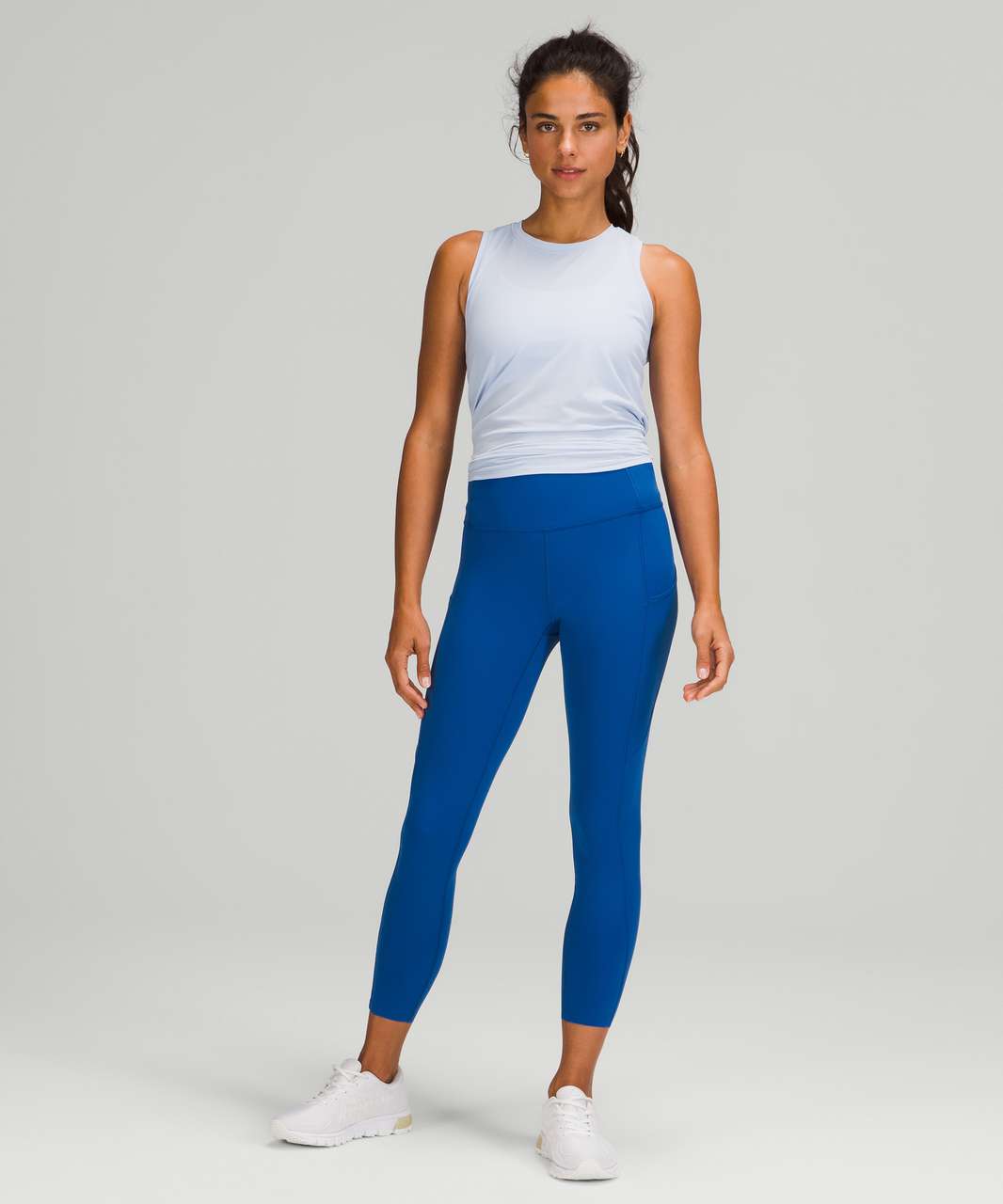 Leggings Lululemon Blue size 6 US in Synthetic - 34391069