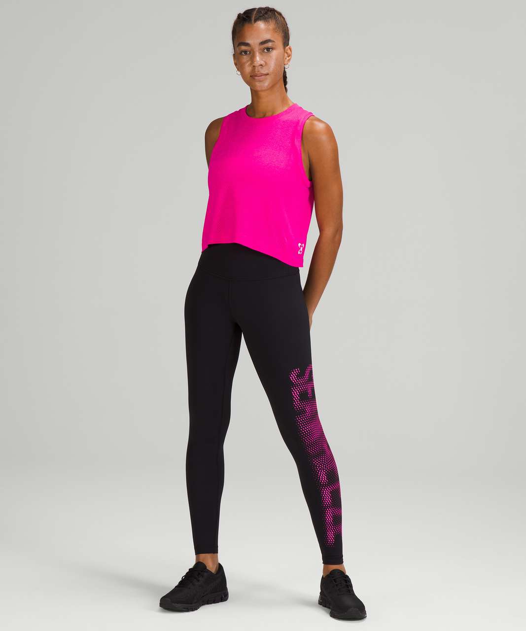 Lululemon Seawheeze Speed Wunder Mid-Rise Tight 28" *Reflective - Black