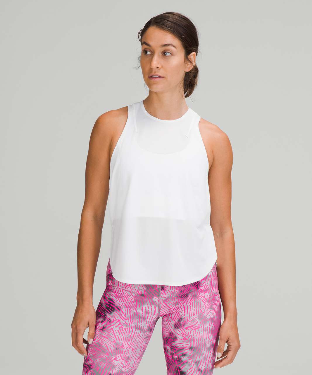 Lululemon SeaWheeze Lightweight Run Kit Tank Top - White