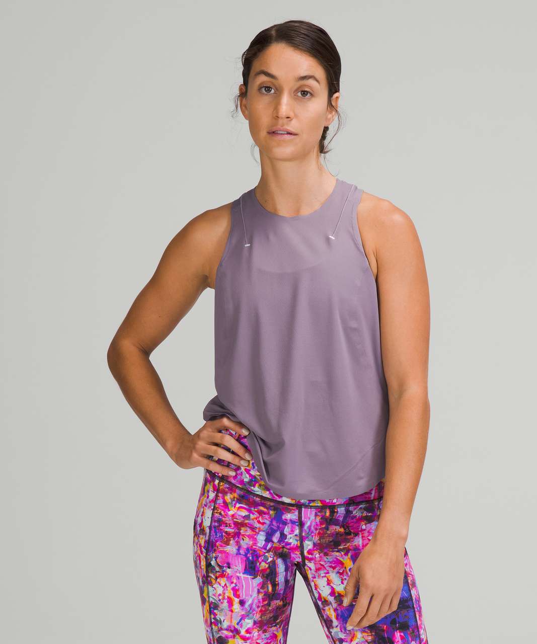 Lululemon SeaWheeze Lightweight Run Kit Tank Top - Dusky Lavender