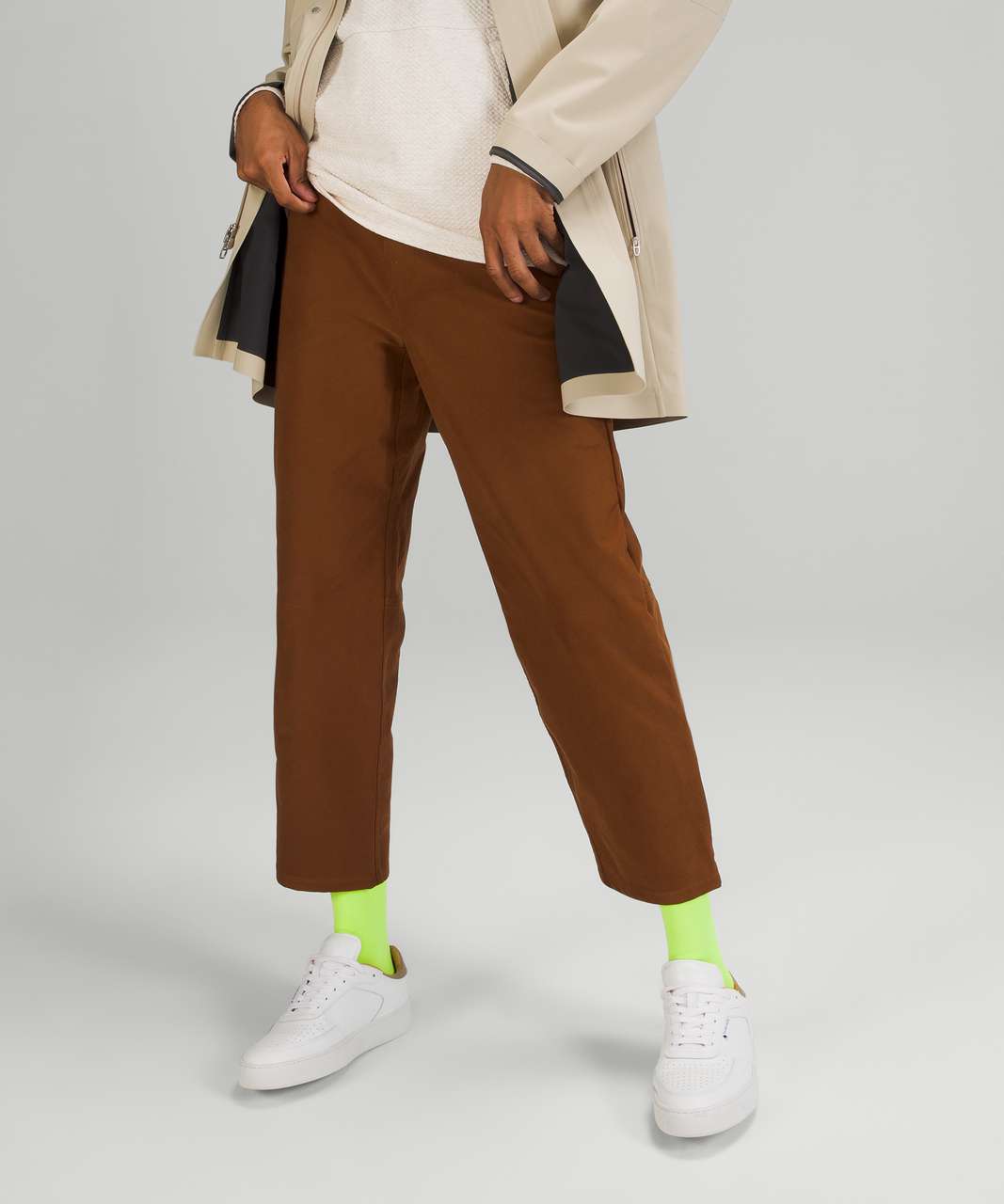 Women's Brown Cropped & Capri Pants