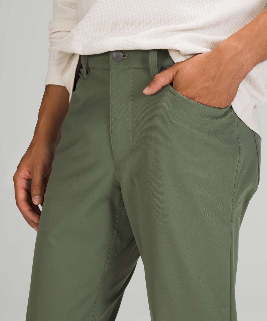 Lululemon ABC Pant Slim 32 *Warpstreme - Green Twill - lulu fanatics