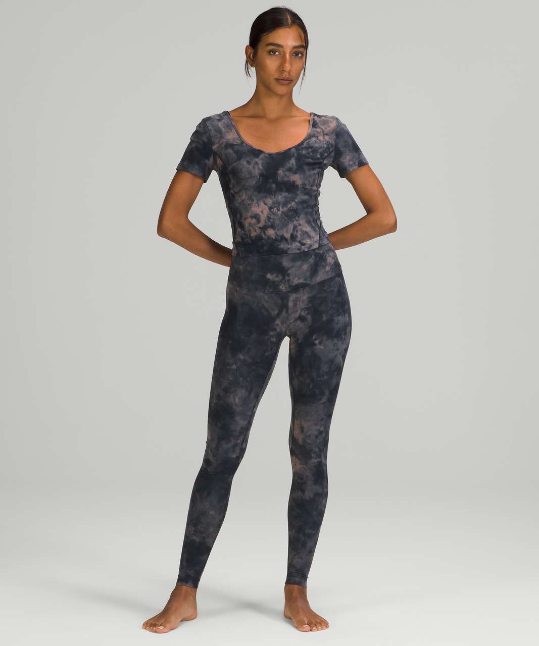 Lululemon Align High-Rise Pant 28 - Diamond Dye Lunar Rock True Navy -  lulu fanatics