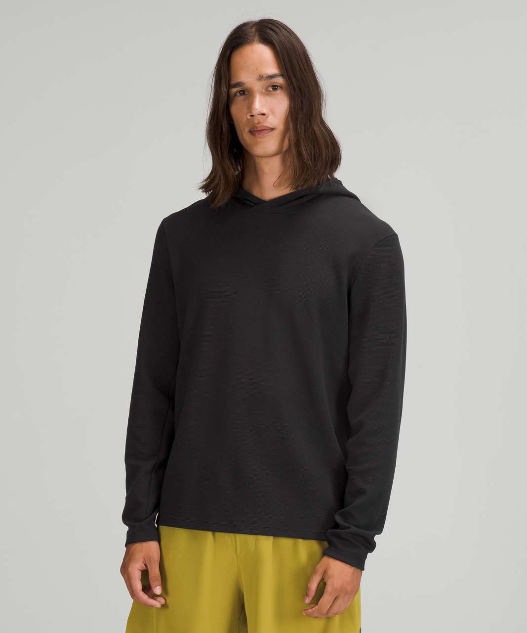 Black Steady State oversized fleece sweatshirt, Lululemon