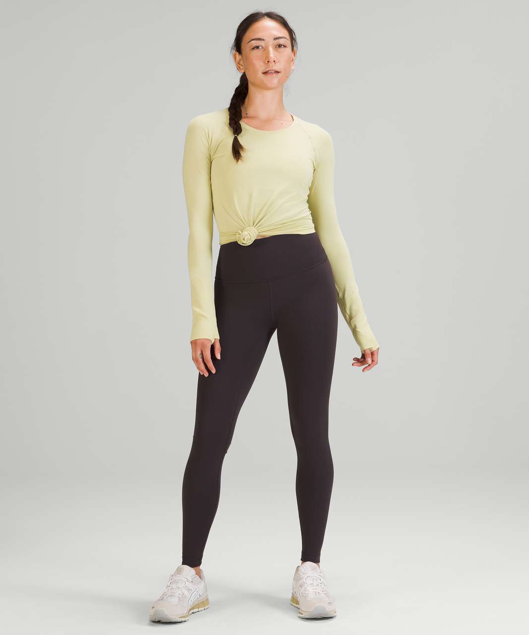 Lululemon Women's Swiftly Tech Long Sleeve 2.0 Model # LW3DFKS size US 8/  UK 12