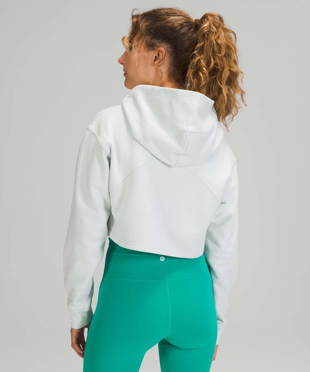 Lululemon All Yours Cropped Hoodie - Warm Coral - lulu fanatics