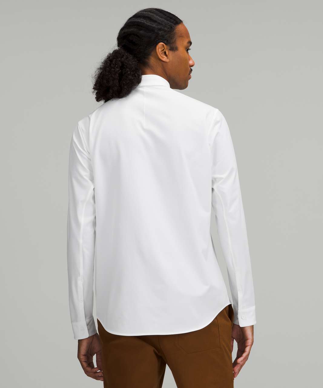 Lululemon New Venture Long Sleeve Shirt - White