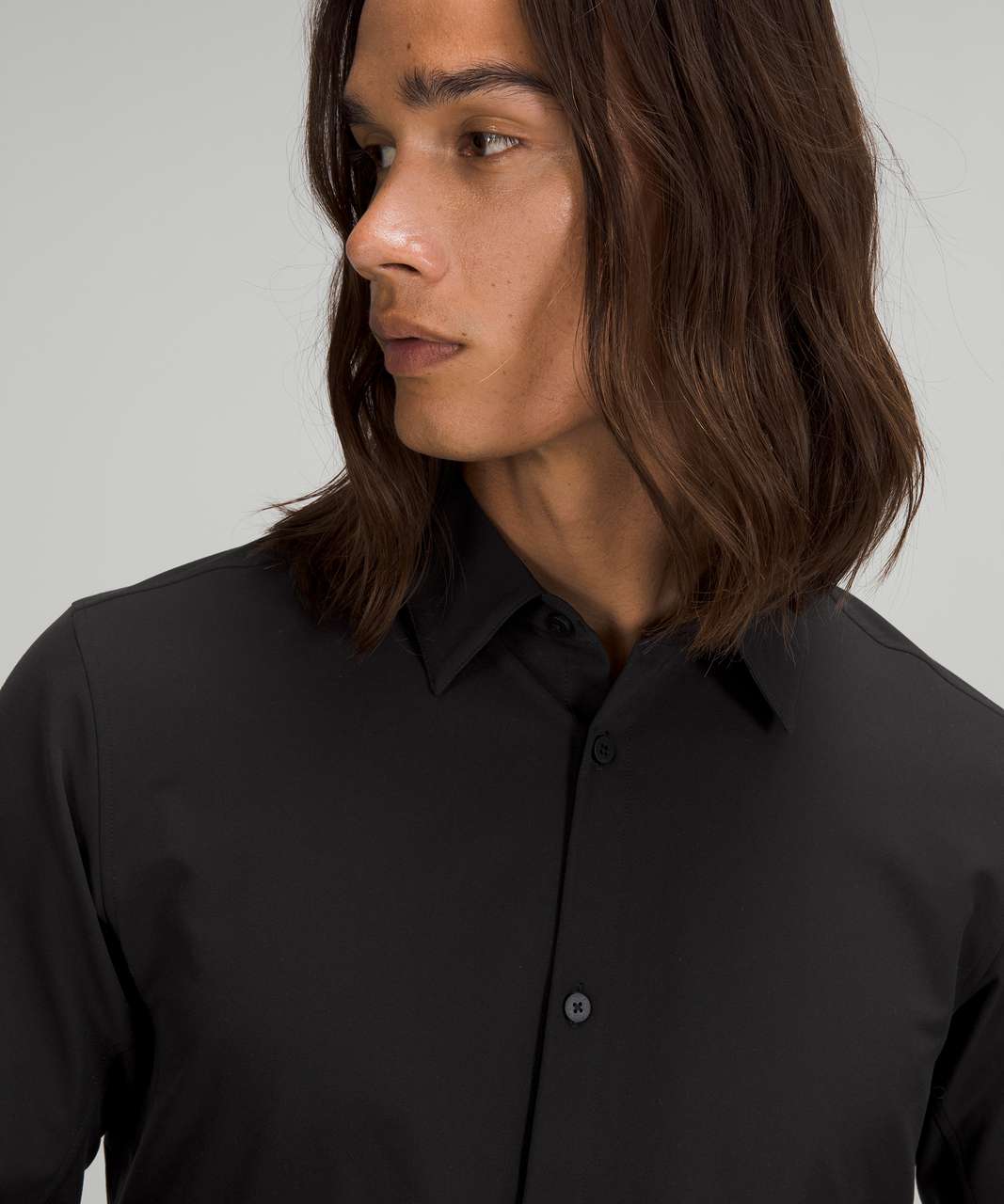 Lululemon New Venture Long Sleeve Shirt - Black