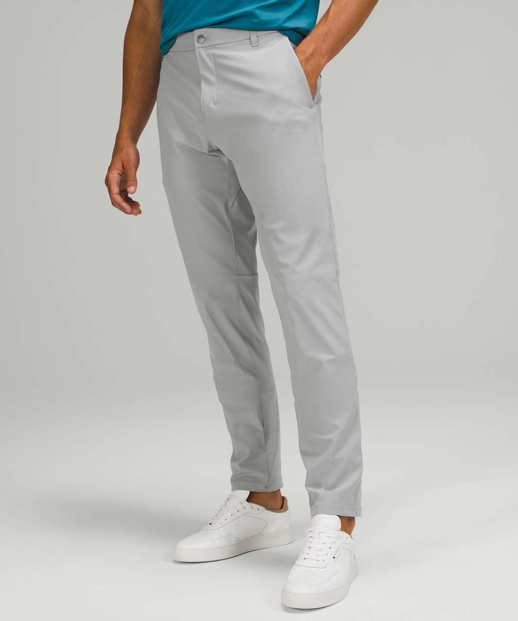 Lululemon Soft Jersey Tapered Pants - Heathered Vapor/heathered Silver Drop