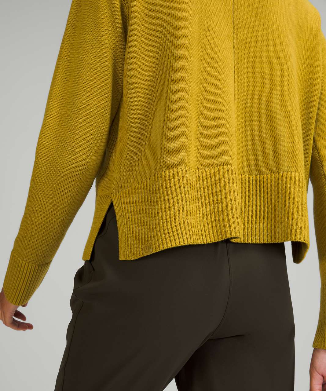 Lululemon Cashlu Boxy Crewneck Sweater - Auric Gold