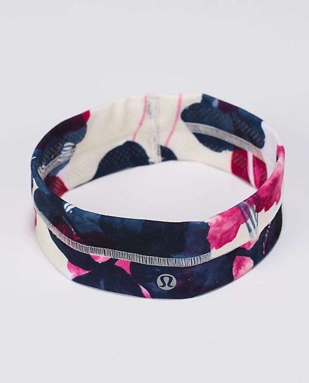 Lululemon Fly Away Tamer Headband - Inky Floral - lulu fanatics