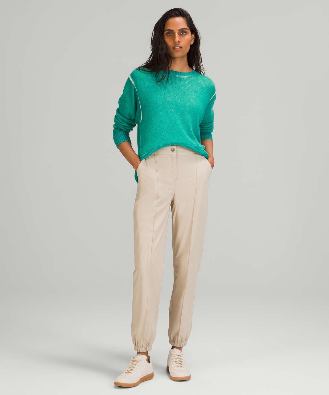 Lululemon Hazy Day Sweater - Ocean Air / Maldives Green