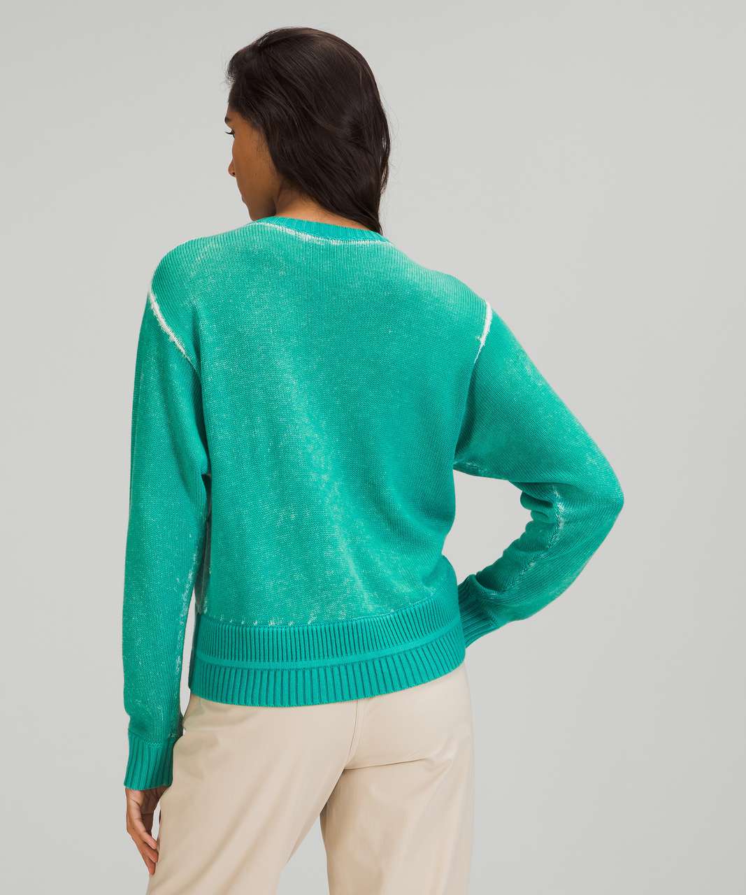 Lululemon Hazy Day Sweater - Ocean Air / Maldives Green