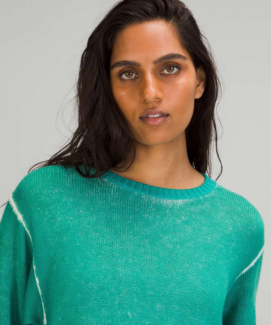 Lululemon Hazy Day Sweater - Ocean Air / Maldives Green