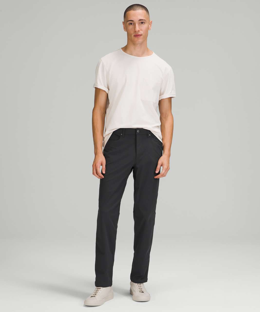 Lululemon ABC Pant Relaxed 34" *Warpstreme - Obsidian