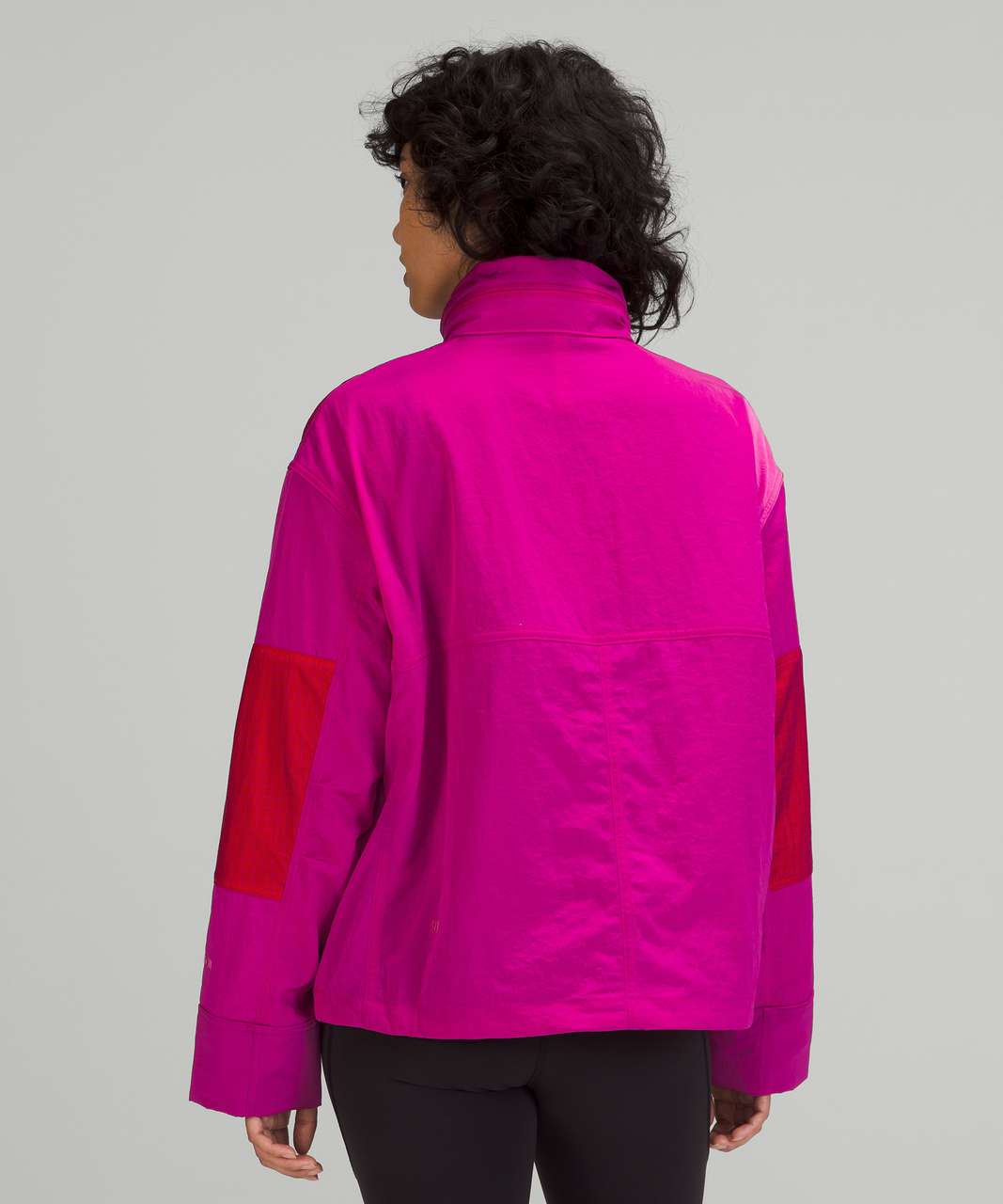 Lululemon Water-Repellent Mesh Jacket - Ripened Raspberry / Autumn Red