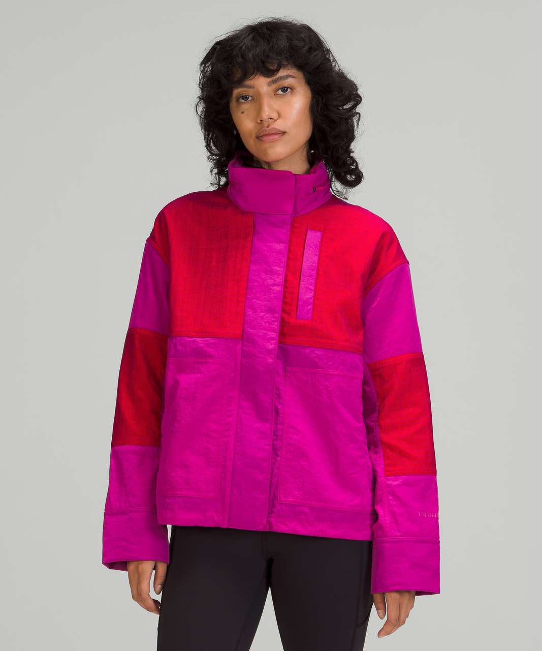 Lululemon Water-Repellent Mesh Jacket - Ripened Raspberry / Autumn