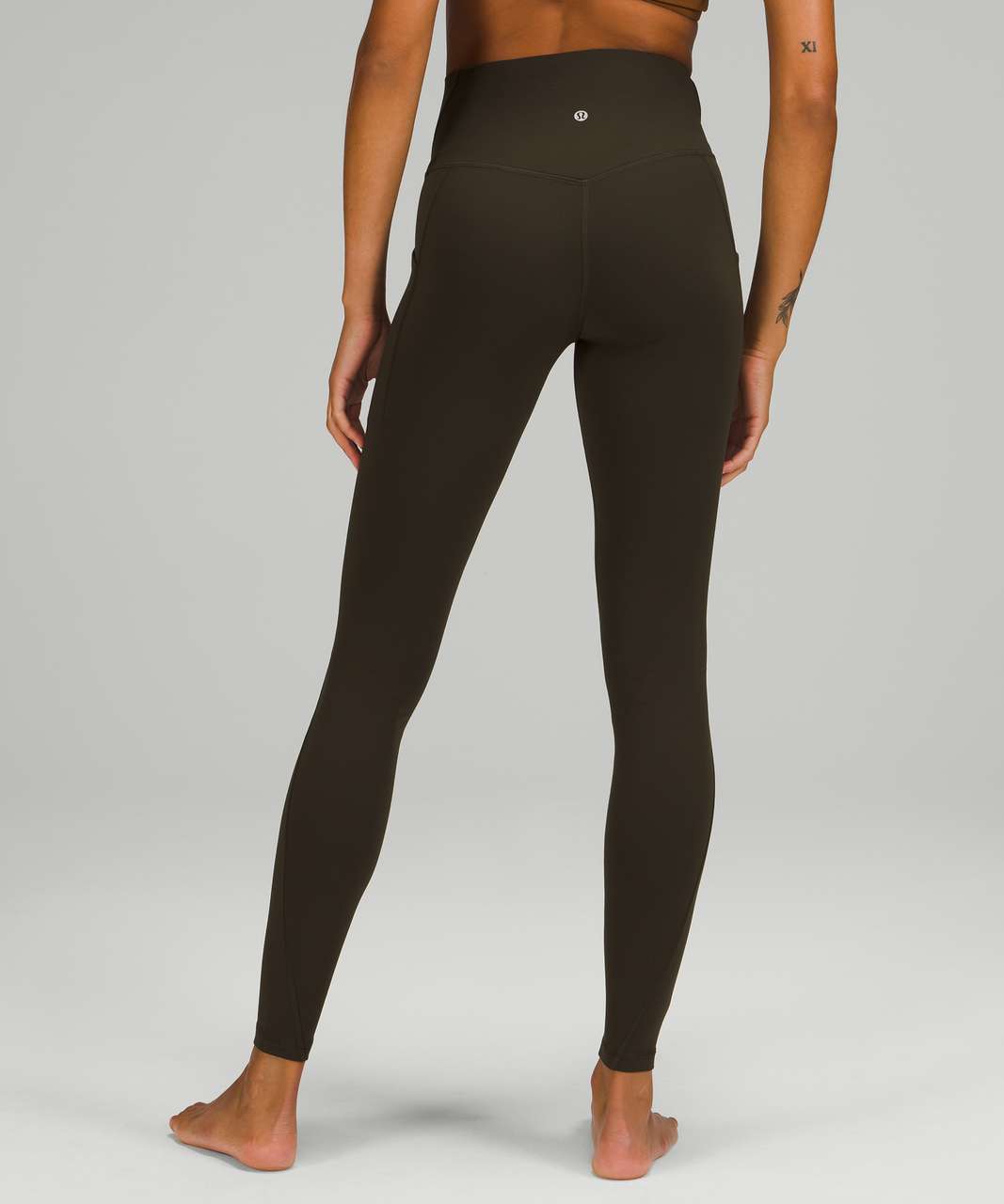 Lululemon Align Pant II - Dark Olive - lulu fanatics  Outfits with leggings,  Womens printed leggings, Lulu leggings