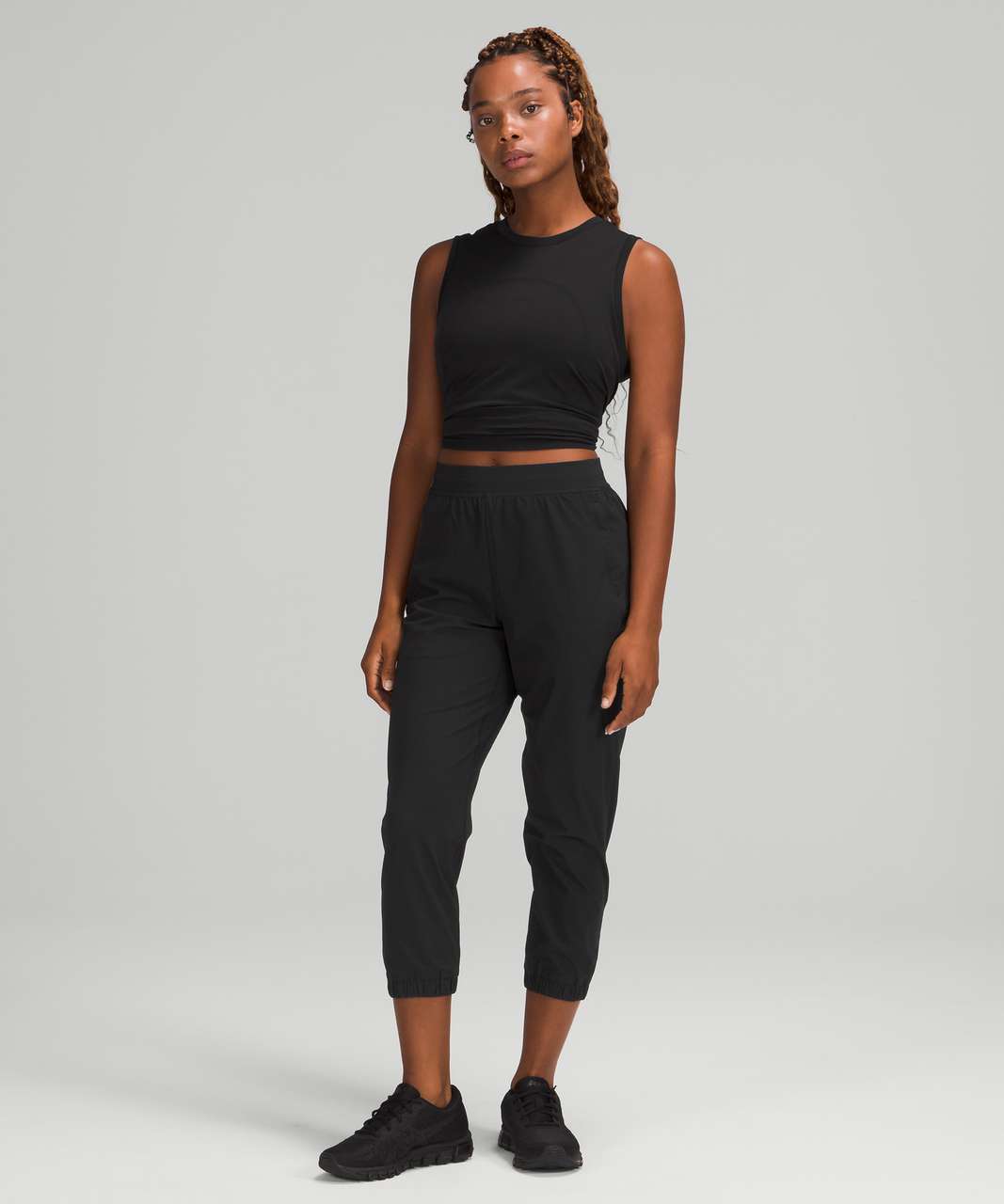 Lululemon Adapted State High-Rise Cropped Jogger - Medium Forest - lulu  fanatics