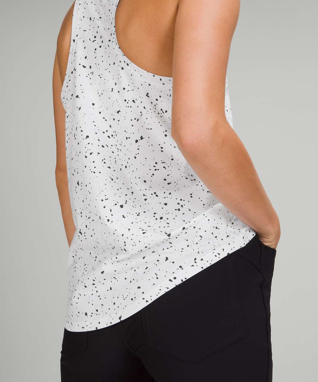 Lululemon Love Tank Top *Splatter - Revitalize Splatter White Graphite Grey