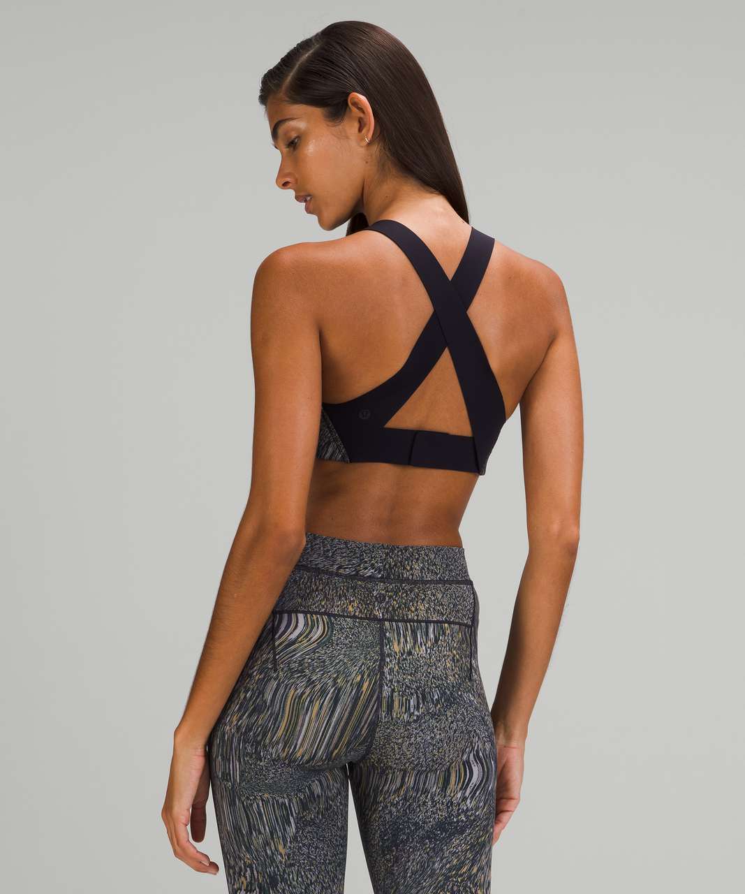 lululemon lab Embossed Nulu Cross-Back Yoga Bra