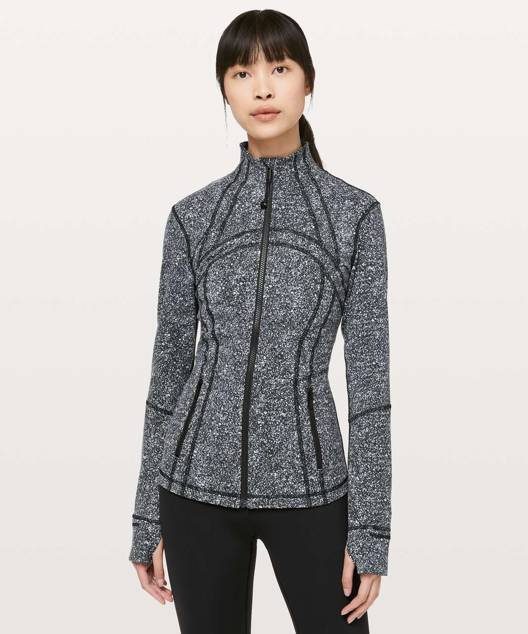 Lululemon Define Jacket - Diffuse Starlight Black - lulu fanatics