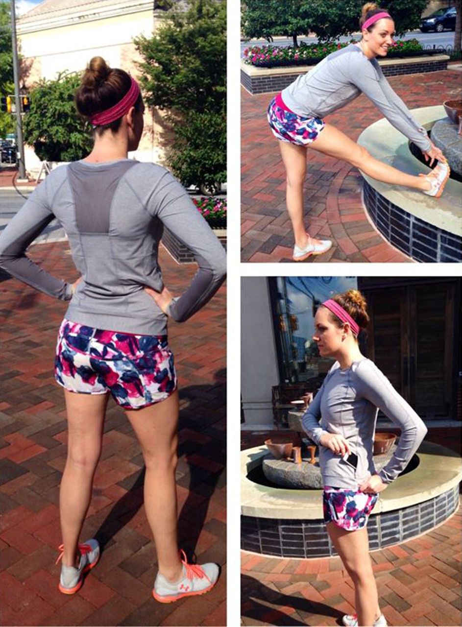 Lululemon Tracker Short II - Inky Floral