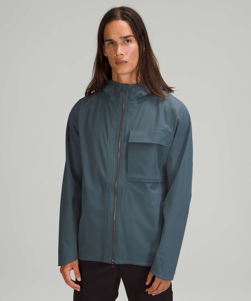 Lululemon Outpour StretchSeal Jacket - Iron Blue