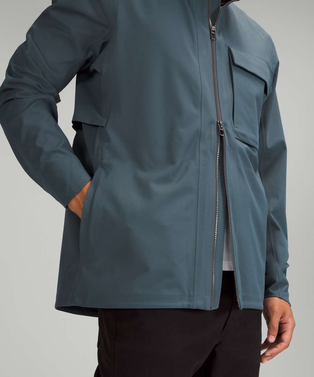 Lululemon Outpour StretchSeal Jacket - Iron Blue