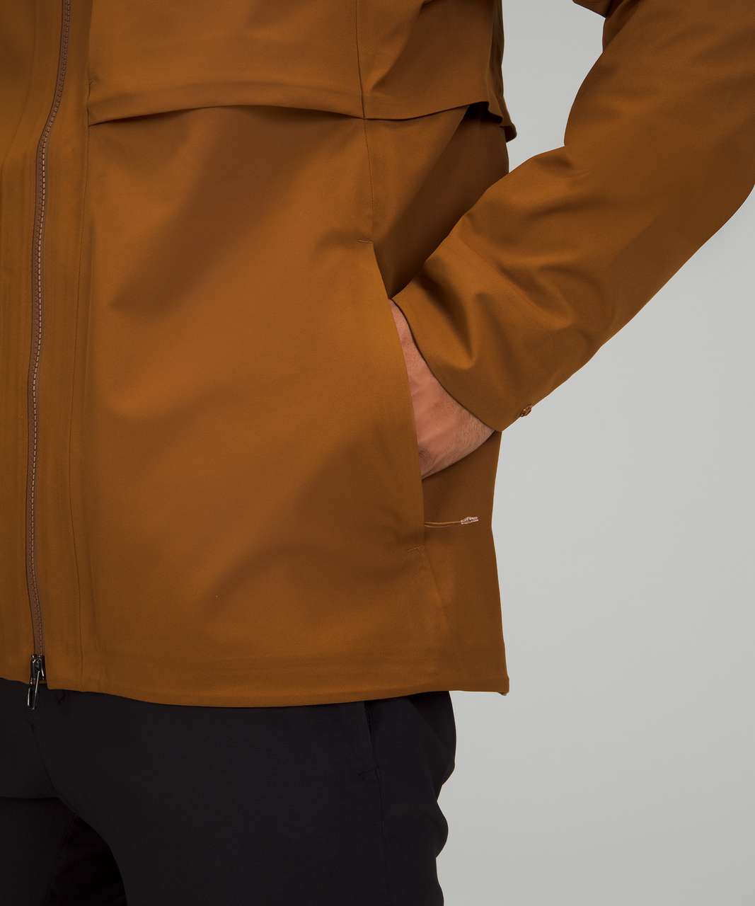 Lululemon Outpour StretchSeal Jacket - Copper Brown