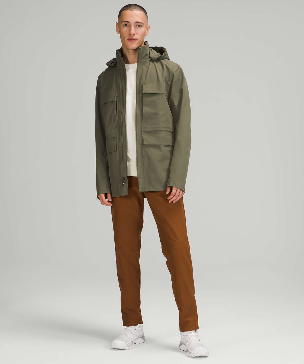 Lululemon Outpour StretchSeal Field Jacket - Medium Olive (First Release)