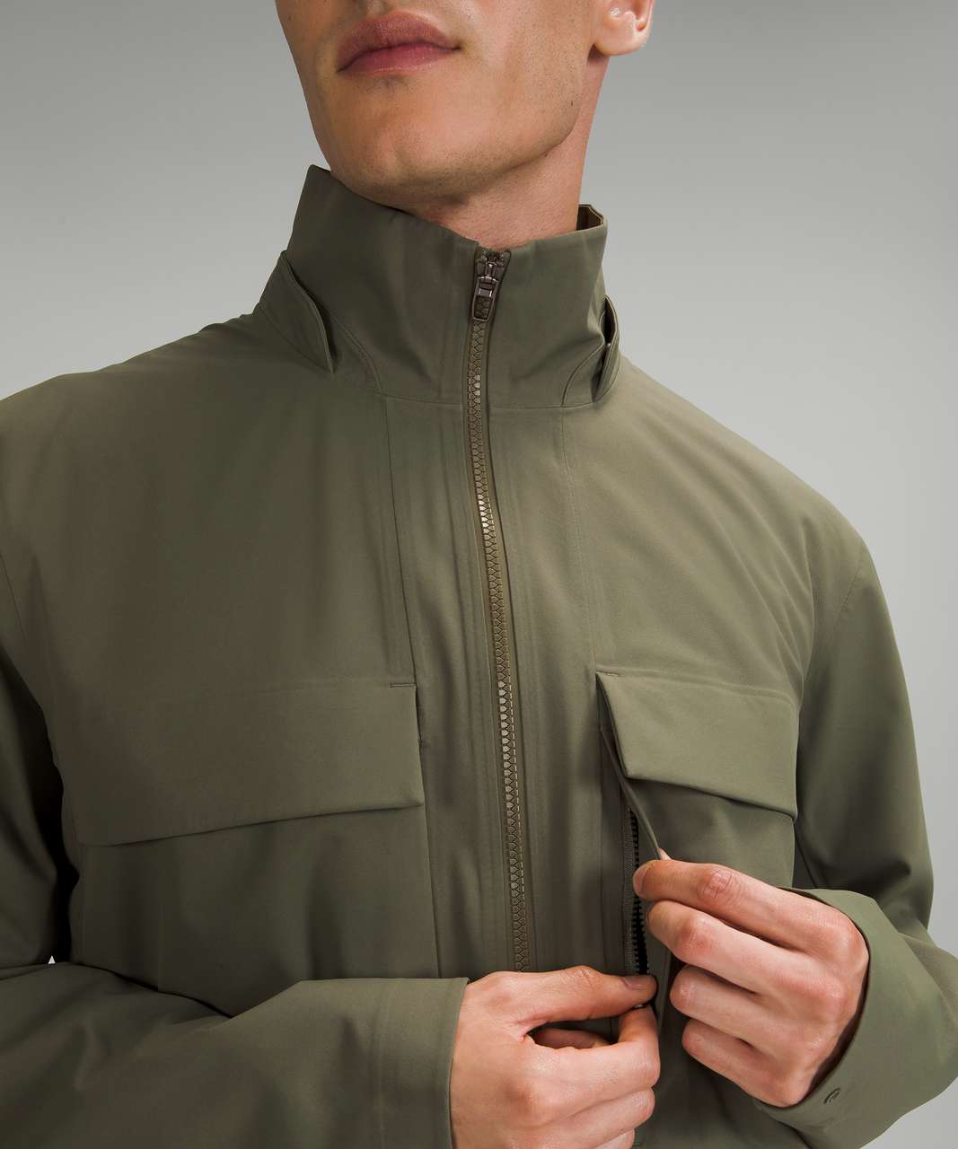 Lululemon Outpour StretchSeal Field Jacket - Medium Olive (First Release)