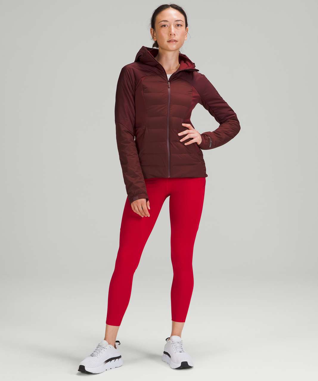 Lululemon Down For It All Jacket Red Merlot Lulu Fanatics, 54% OFF