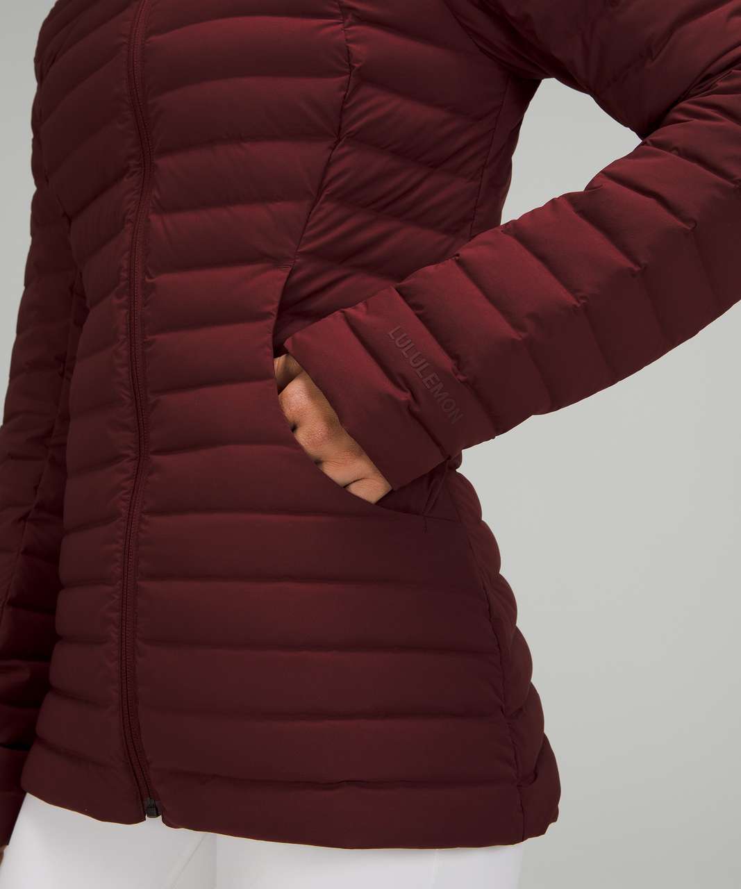 Lululemon Pack It Down Jacket Red Merlot 2 - $118 (40% Off Retail) - From  Eden