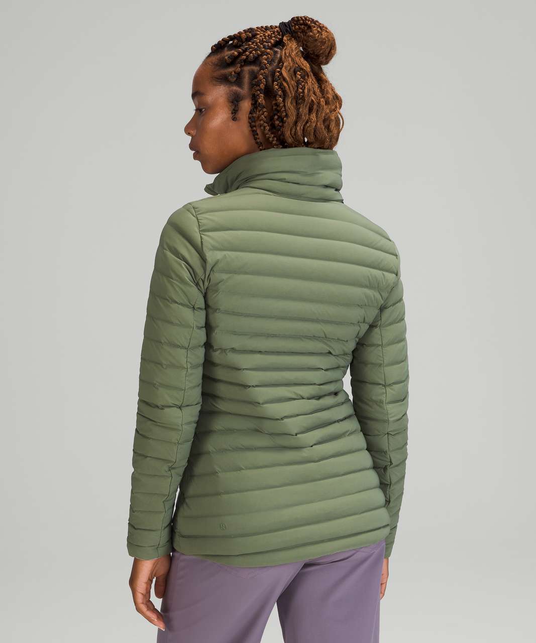 Lululemon Pack It Down Vest - Green Twill - lulu fanatics