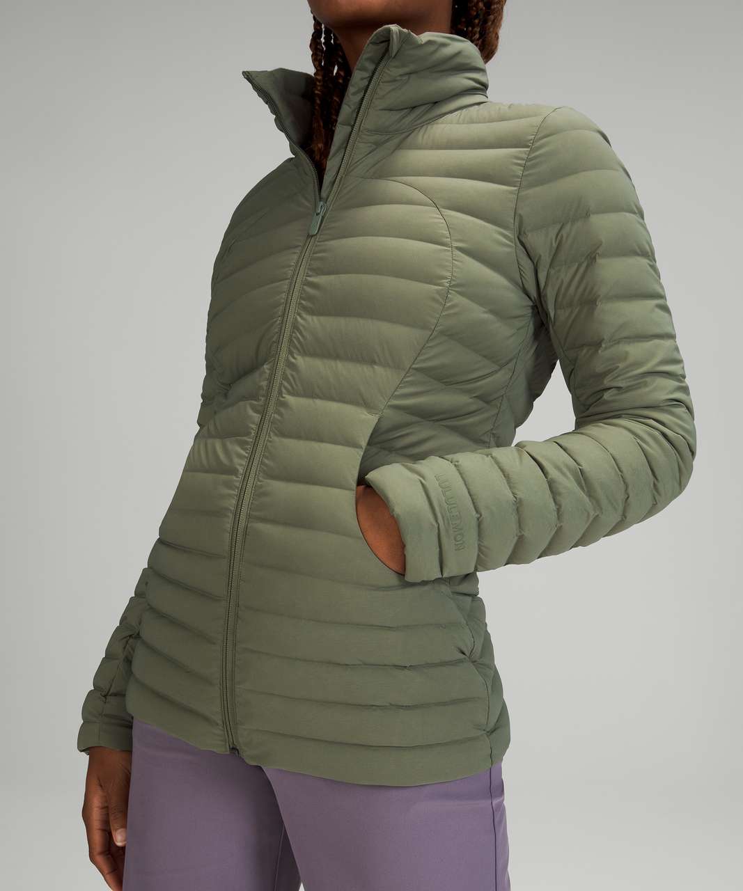 Jacket Lululemon Green size 4 US in Cotton - 42039534