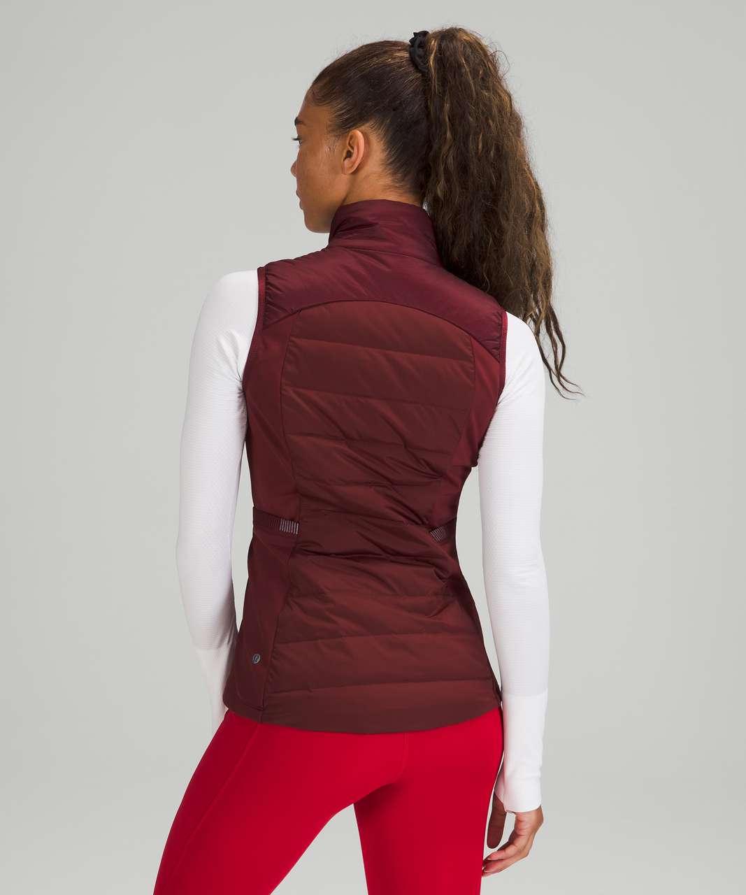 Lululemon Down For It Vest - Red Merlot