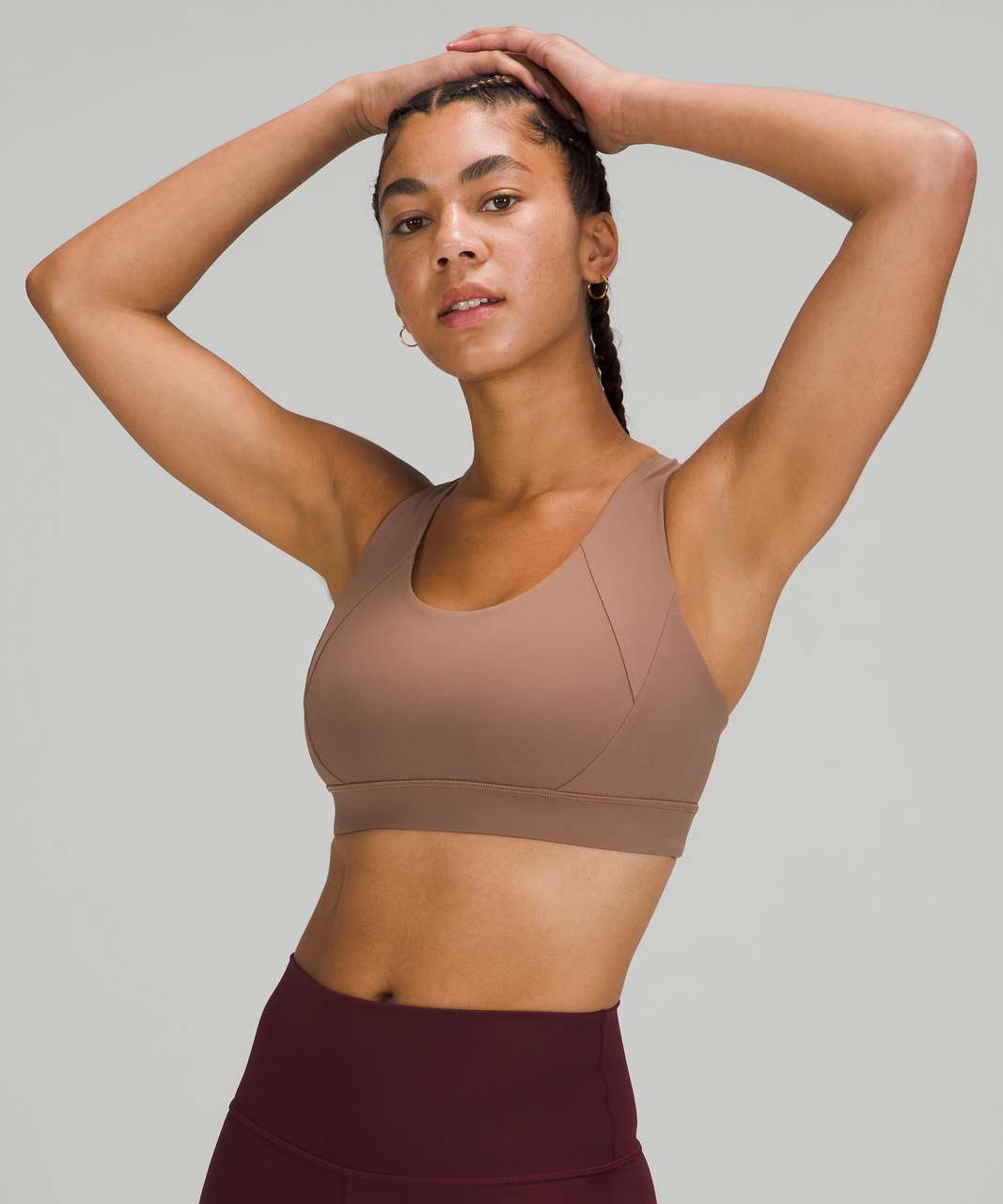 Lululemon Free To Be Elevated Bra *Light Support, DD/E Cup - Cacao