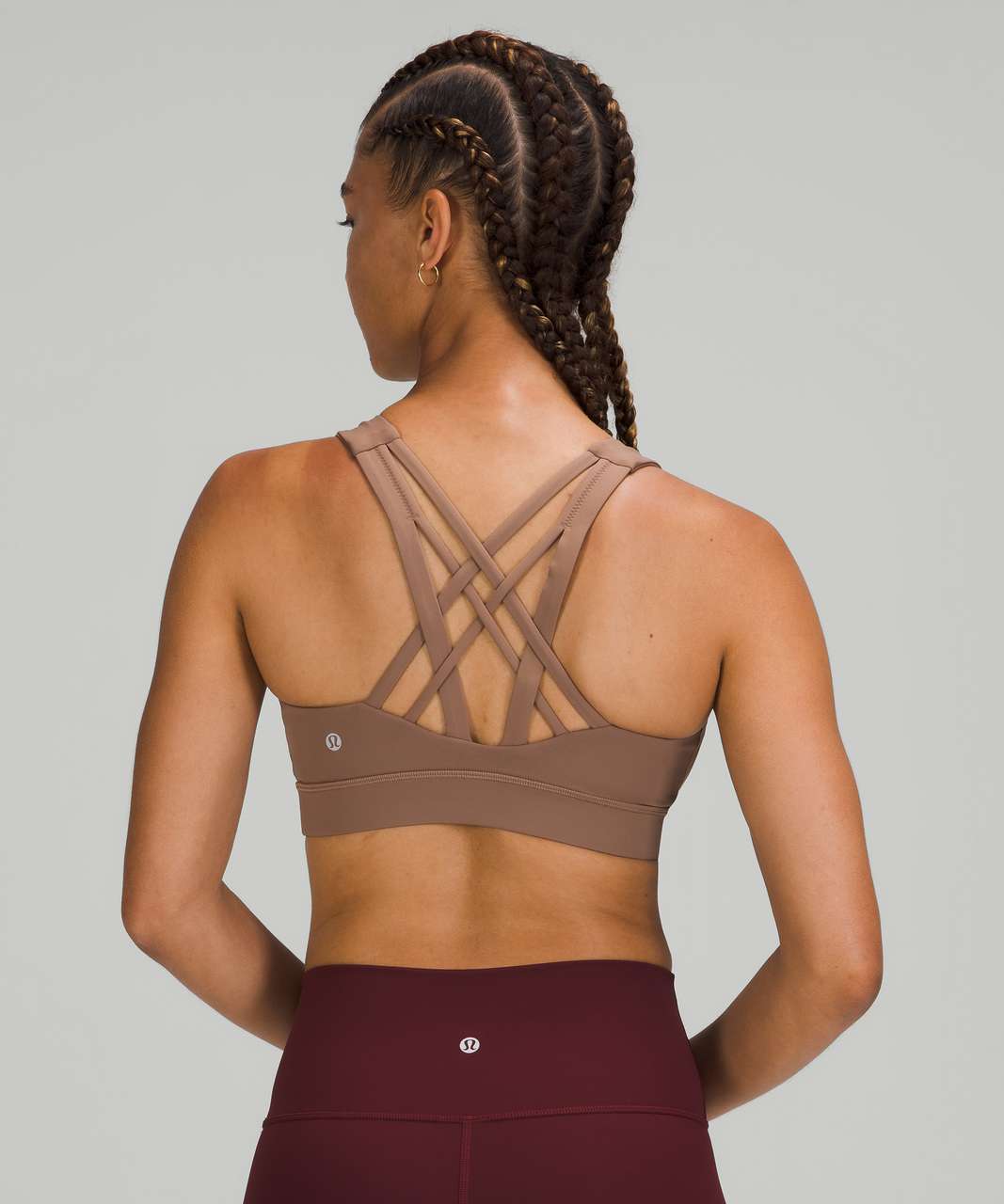 Lululemon Free To Be Elevated Bra *Light Support, DD/E Cup - Cacao - lulu  fanatics