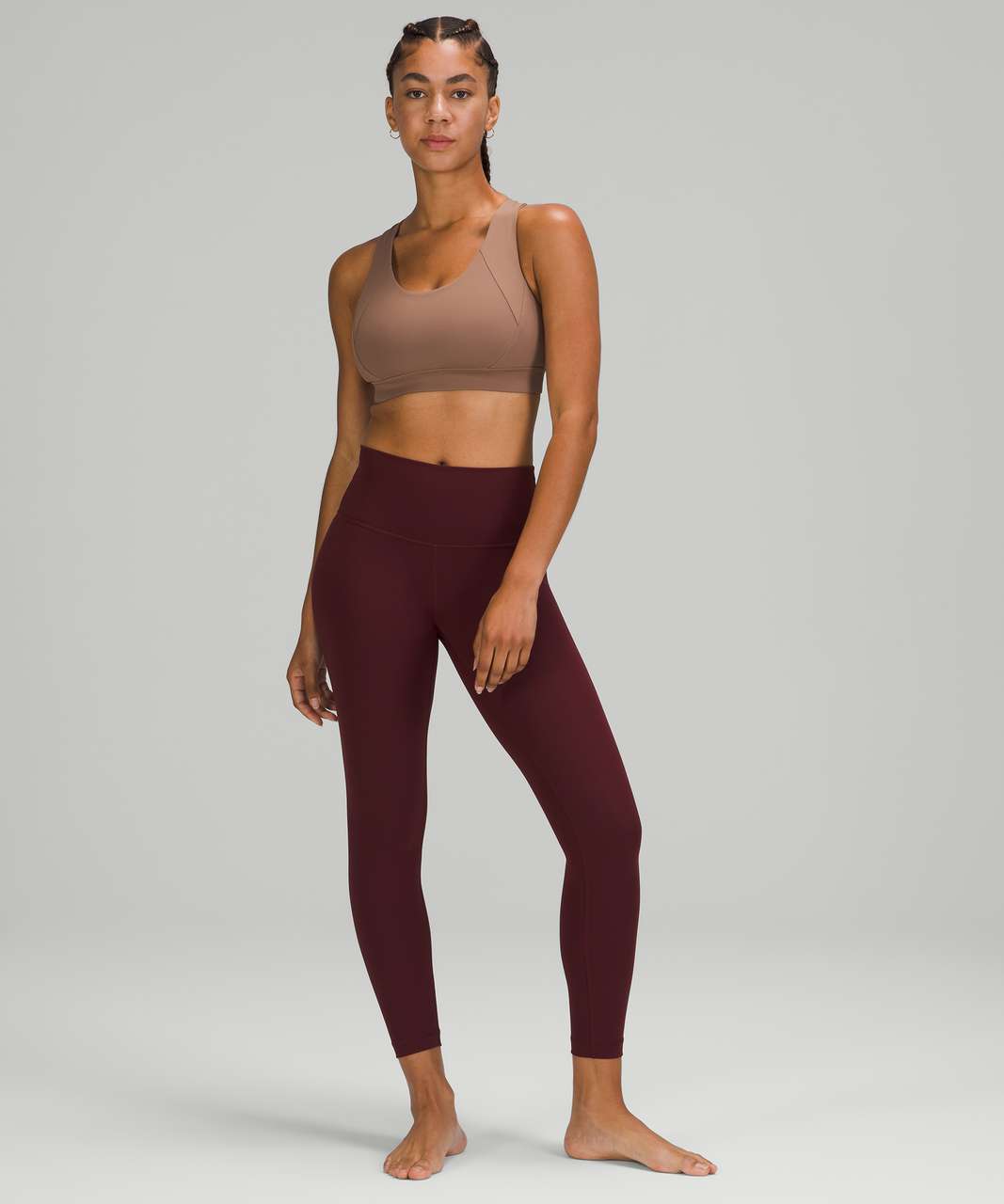 Lululemon Free To Be Elevated Bra *Light Support, DD/E Cup - Cacao